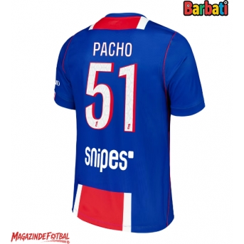 Paris Saint-Germain Willian Pacho #51 Tricou Fotbal Replică 2026-27 Barbati Acasa